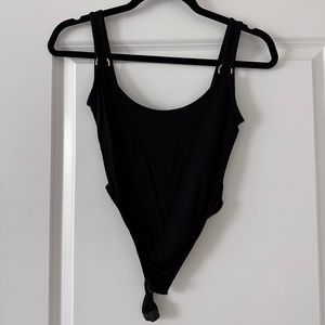 Women’s PLT Black Low-Back Bodysuit